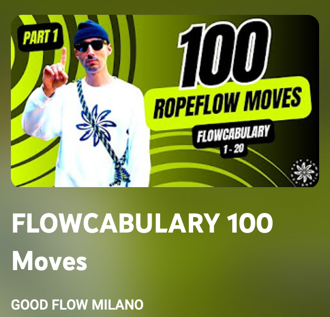 The entire Flowcabulary is now available in YouTube!