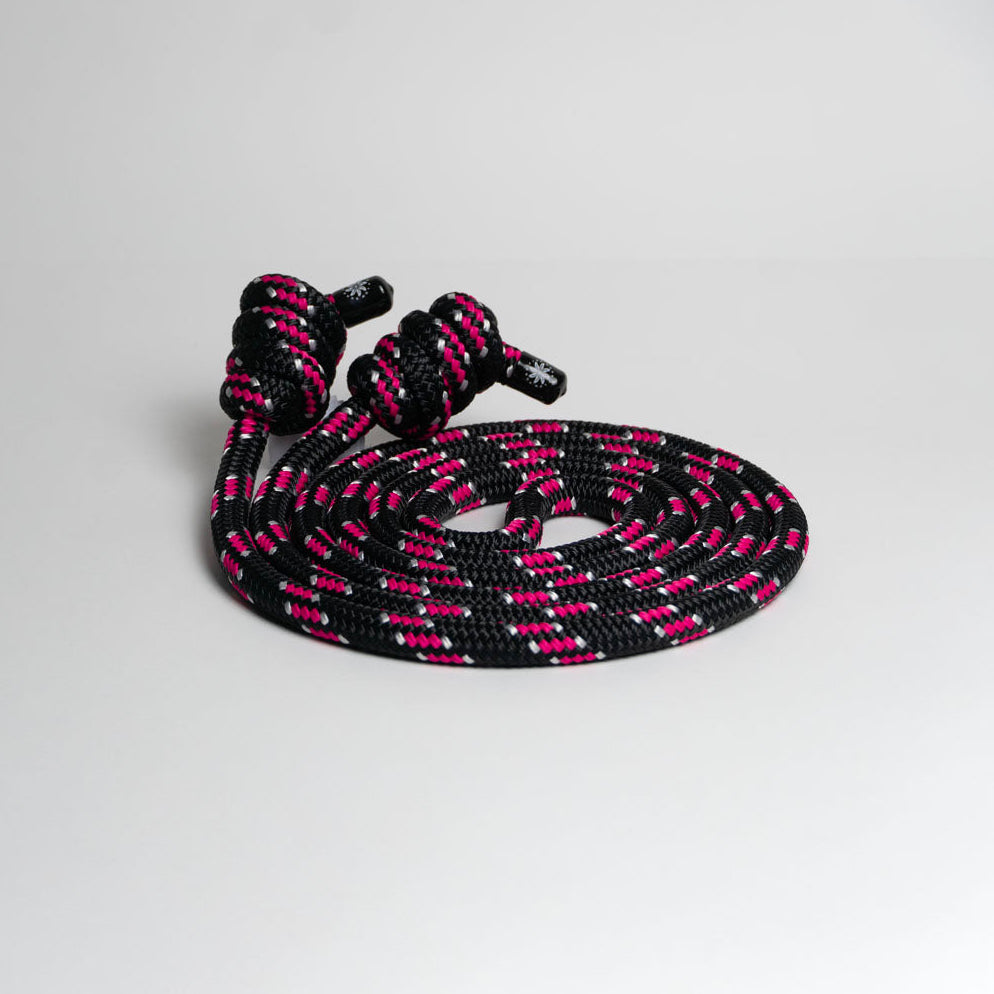 An overview of a coiled California rope