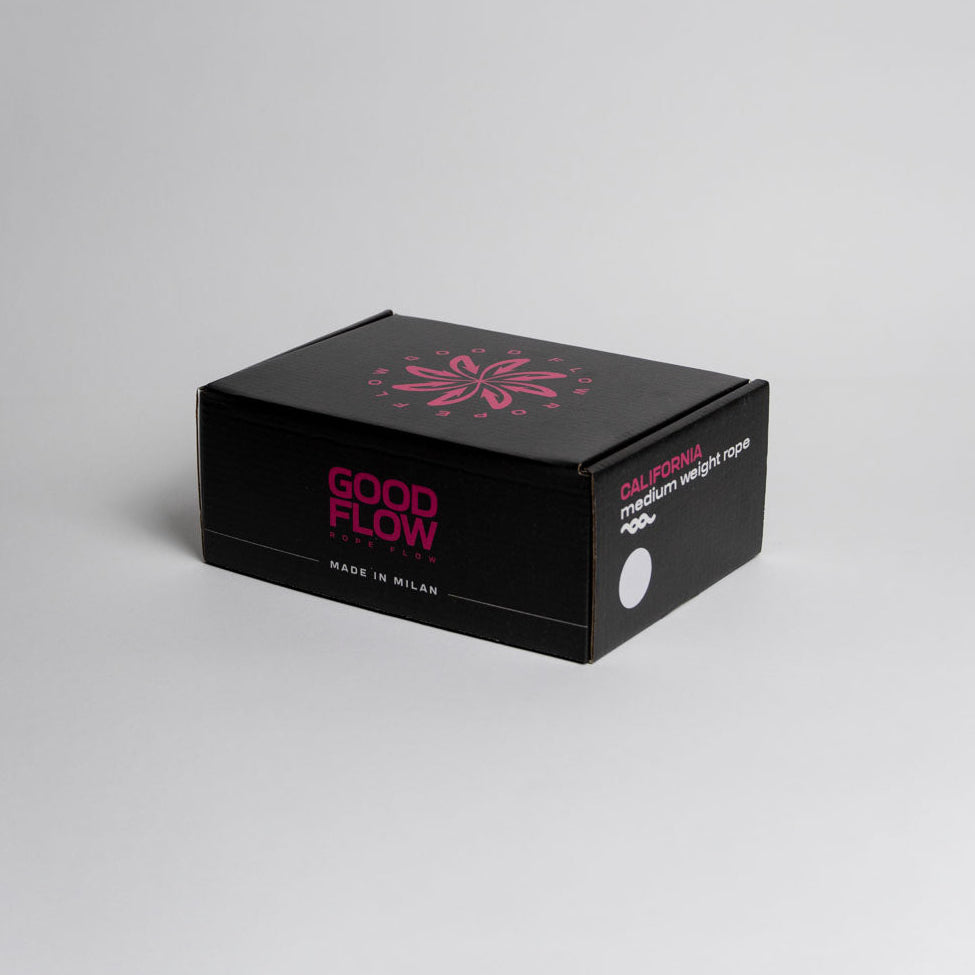The Good Flow Box for the Califronia WHITE LABEL medium weight rope