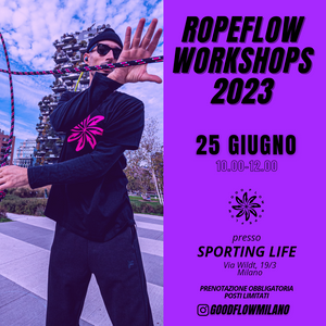 Rope Flow Workshop - Milan - June 2023